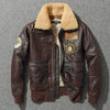 Blouson Cuir Aviateur Vintage