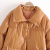 Manteau Simili Cuir Vintage