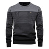 Pull à Col Rond Vintage pour Homme