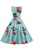 Robe Vintage floral col V