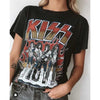 T-shirt Kiss Vintage femme