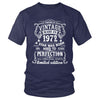 T-shirt vintage 1972 bleu