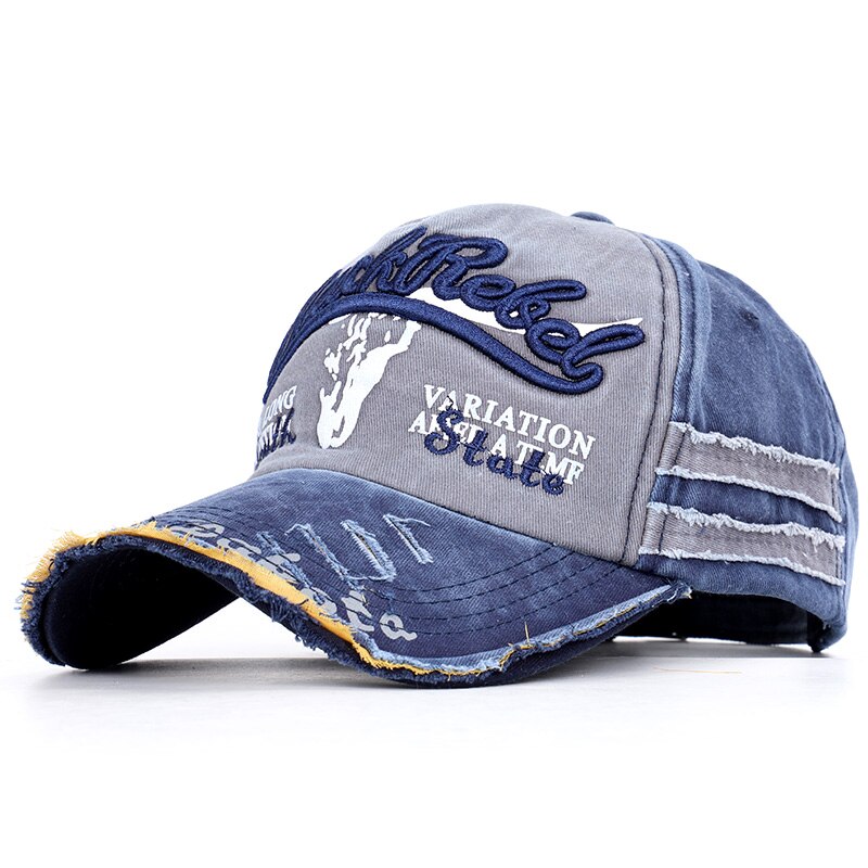 Casquette biker vintage