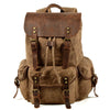 Sac à dos motard vintage beige