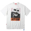 T-shirt vintage rap blanc