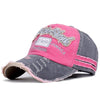 Casquette Visière Vintage rose