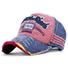 Casquette Visière Vintage Rouge 