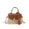 Sac à Main Vintage Osier marron