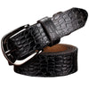 Ceinture Croco Vintage Noir