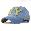 Casquette ny vintage bleu