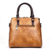 Sac à Main Vintage Camel de dos