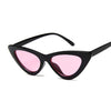 Lunette de Soleil Vintage Yeux de Chat Rose