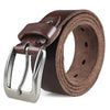 Ceinture Cuir Vintage Homme Café