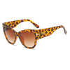 Lunette de Soleil Papillon Vintage Léopard