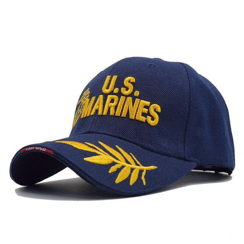 Casquette Marine Vintage Bleu