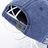 Casquette biker vintage fermoir