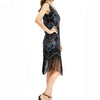 Robe Gatsby Courte Noire