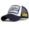 Casquette trucker vintage noir