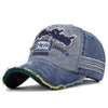 Casquette Visière Vintage bleu
