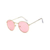 Lunettes de Soleil Rondes Vintage Rose