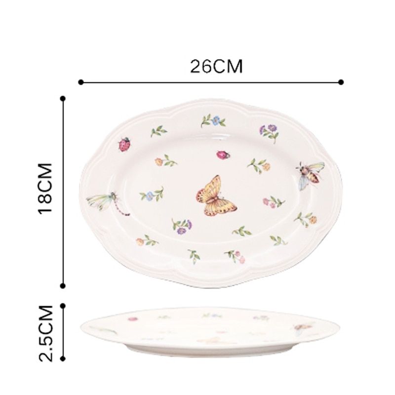 Assiette Design Vintage