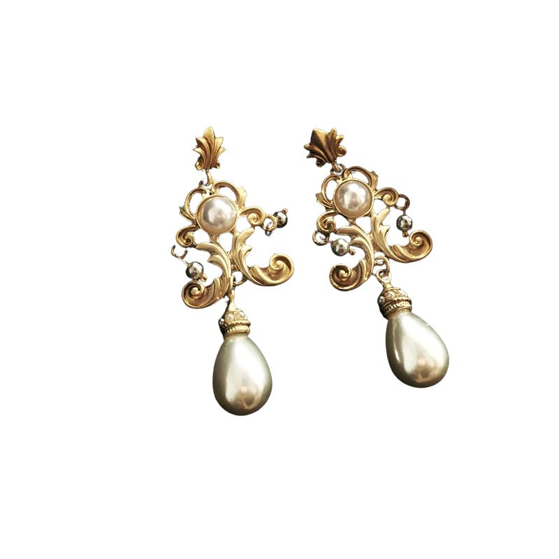 Boucles D’Oreilles Or Anciennes