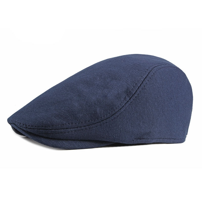 Casquette Berret Bleu Vintage