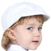 Casquette Blanche et Grise Enfant Vintage