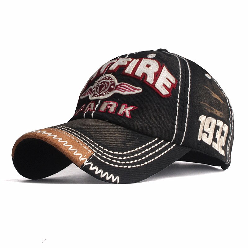 Casquette Motard Vintage Homme à motif