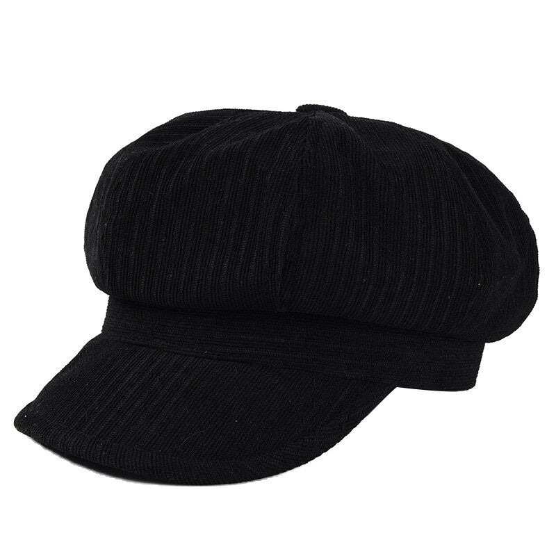 Casquette Velours Femme Vintage