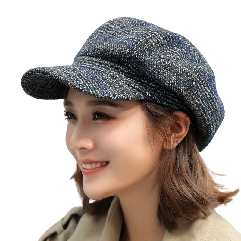 Casquette Gavroche stylée Vintage Femme