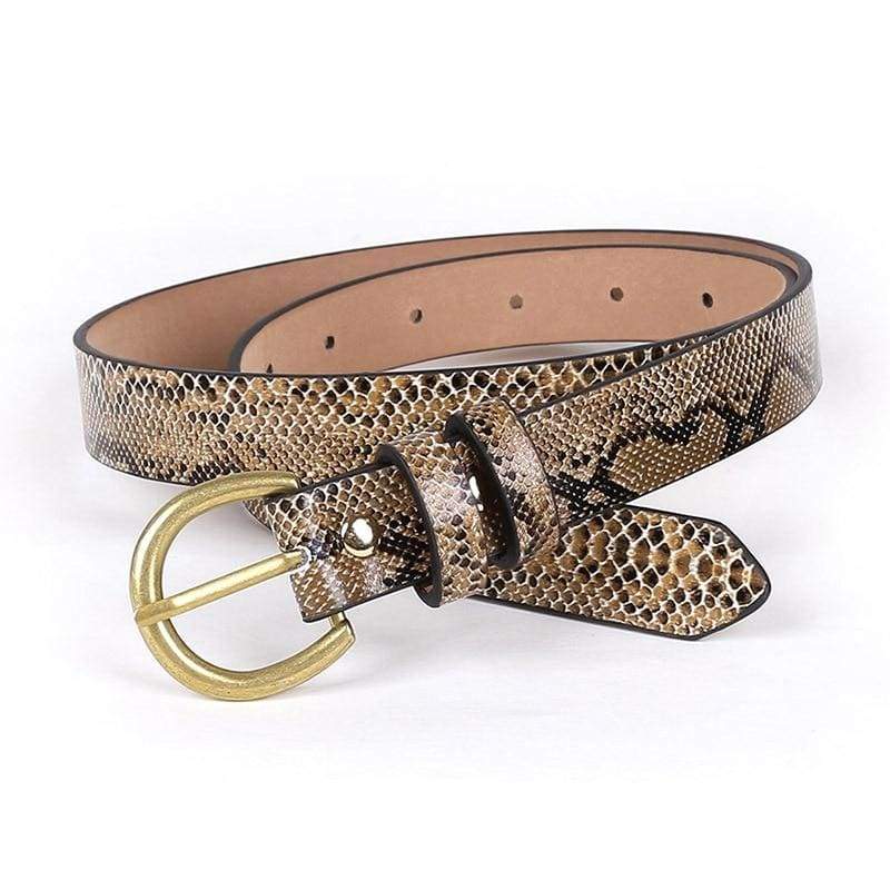 Ceinture Python Vintage