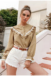 Chemise Blouse Vintage beige