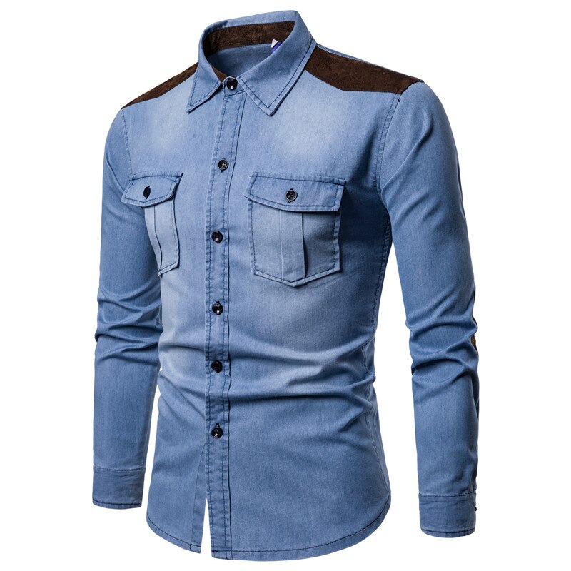 Chemise en Jean Homme Vintage