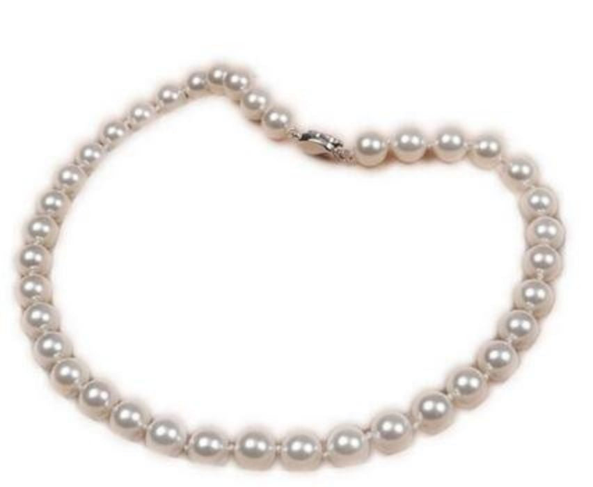 Collier Rond Perle Vintage