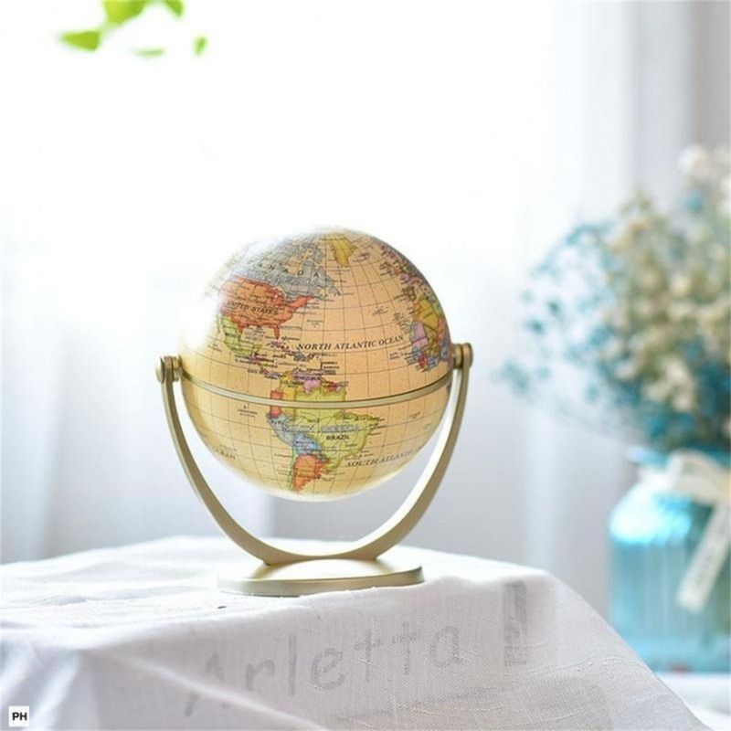 Globe Terrestre Vintage Ancien