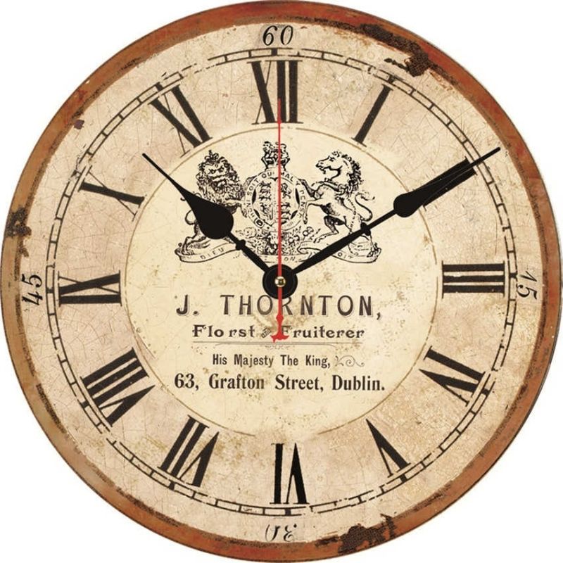 Grosse Horloge Murale Vintage