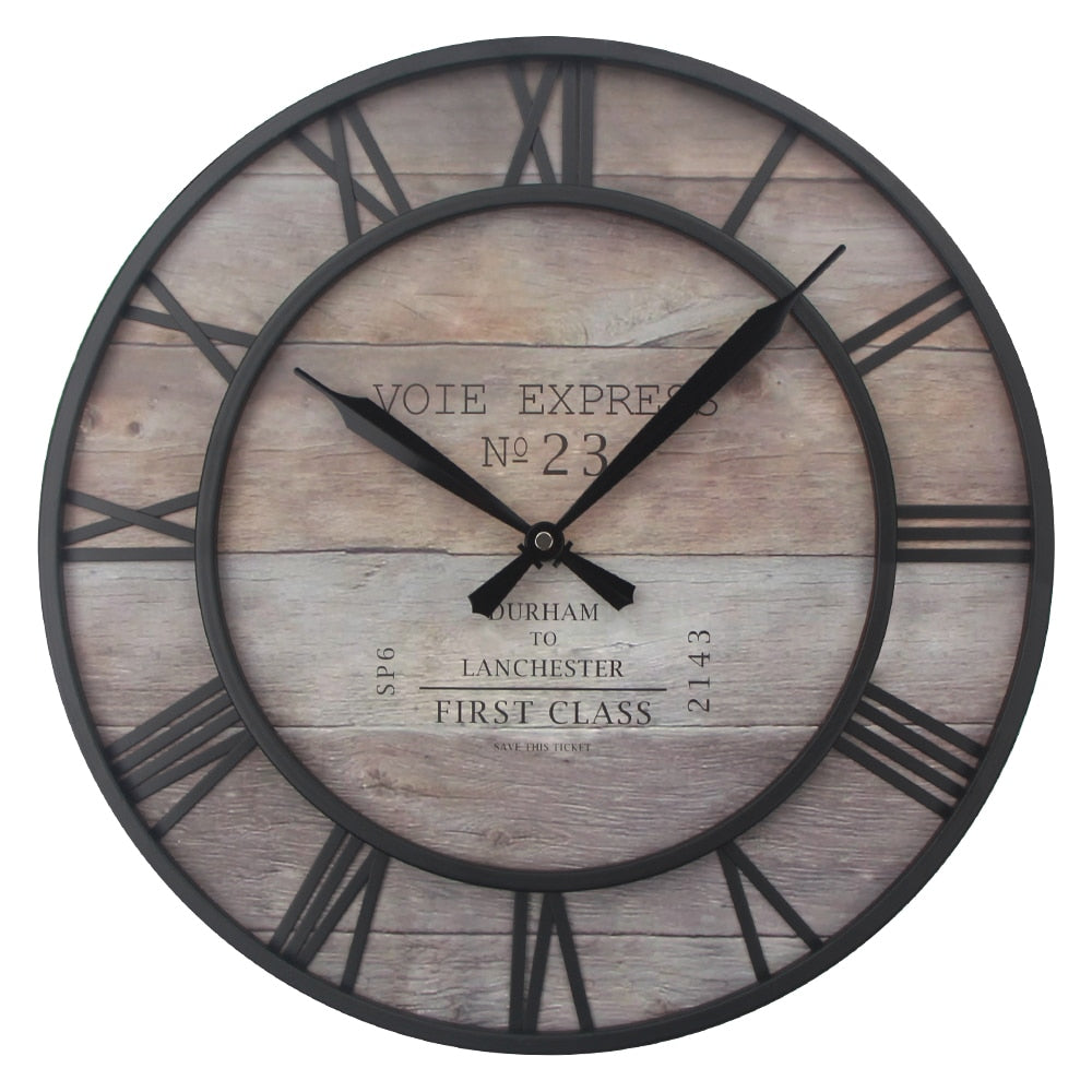 Horloge Murale Style Vintage