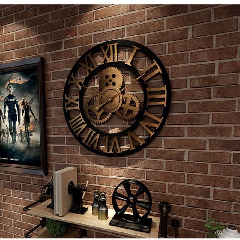 Horloge Murale industrielle Vintage