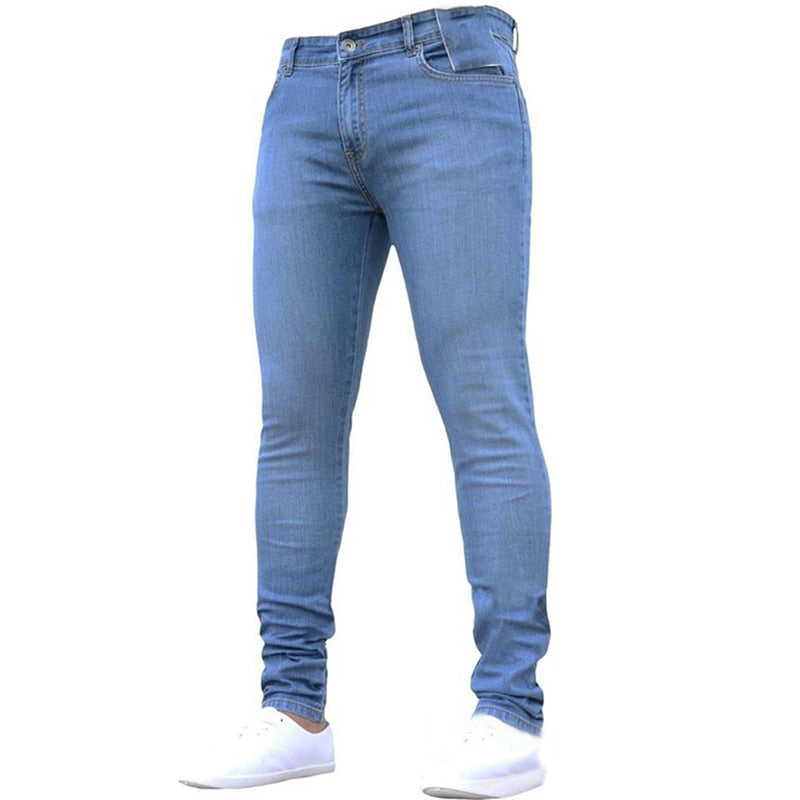 Jean Slim Vintage Tendance Pour Homme