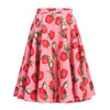 Jupe Vintage Feminine Fraises