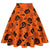 Jupe Vintage Orange Halloween Citrouille