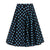 Jupe Vintage Pois Bleu