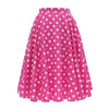 Jupe Vintage Polka Dots Rose