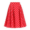 Jupe Vintage Rouge Polka Dots