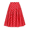 Jupe Vintage Rouge Polka Dots