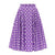 Jupe Vintage Polka Dots Violette