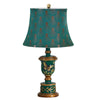 Lampe de Chevet Vintage avec Abat-jour en Tissu