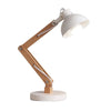 Lampe de Bureau Vintage en Bois