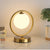 Lampe Globe Verre Vintage